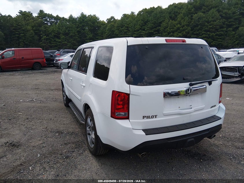 Vin: 5fnyf4h54db078393, lot: 46007714, honda pilot ex-l 20133