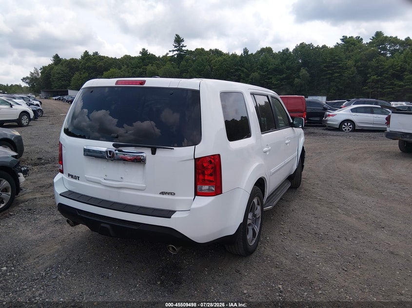Vin: 5fnyf4h54db078393, lot: 46007714, honda pilot ex-l 20134