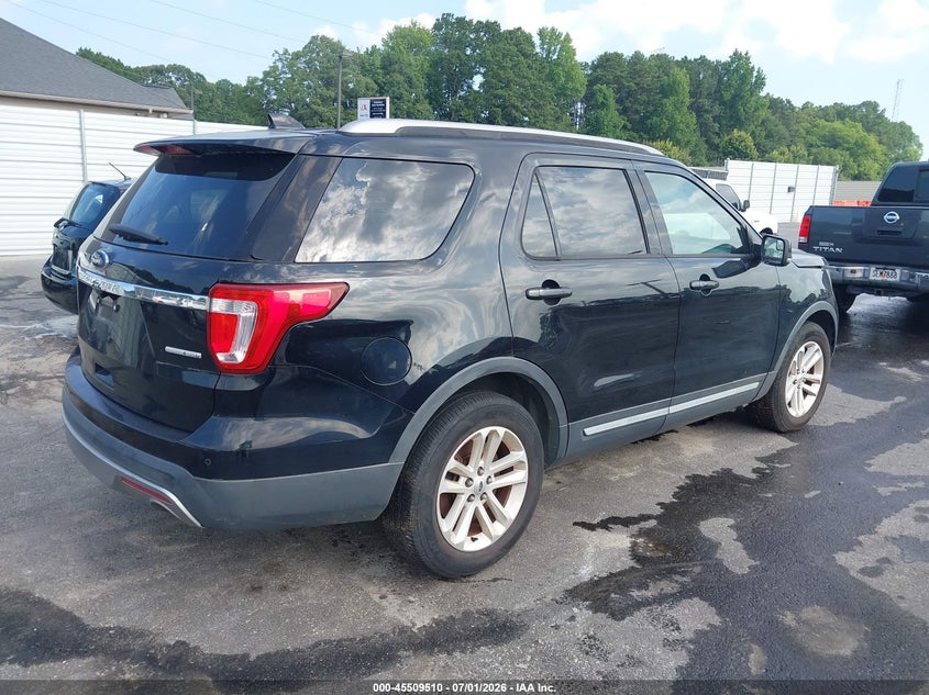 Vin: 1fm5k7d87ggb15751, lot: 46007726, ford explorer xlt 20164