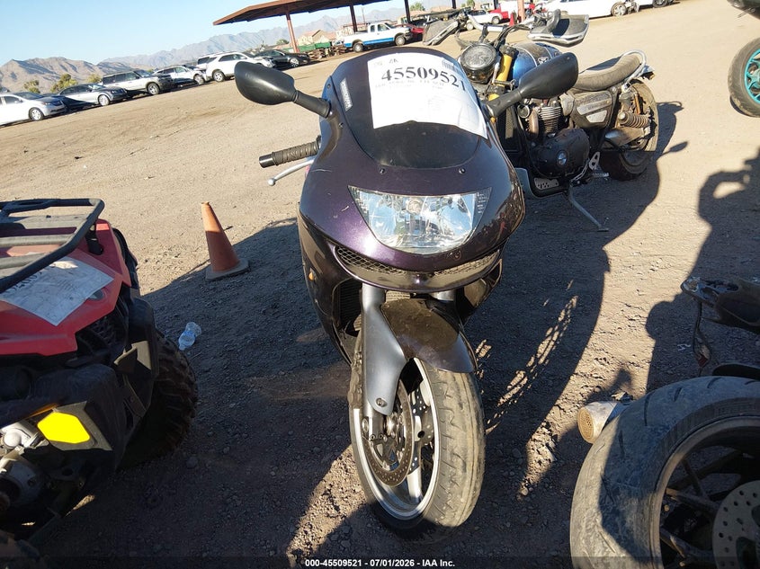 1999 KAWASAKI ZX600 auction photo 5