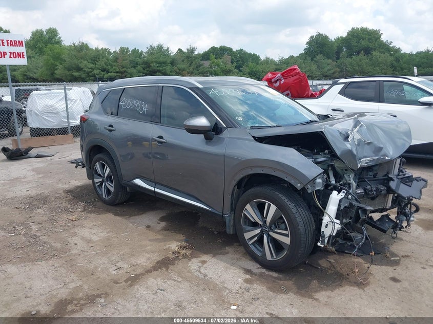 2022 NISSAN ROGUE auction photo 1