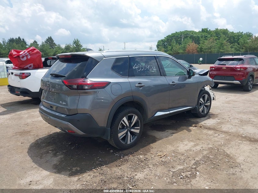 2022 NISSAN ROGUE auction photo 4