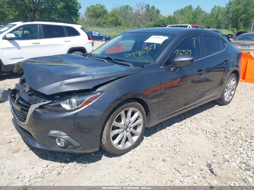 Vin: jm1bm1v33e1178377, lot: 46007763, mazda mazda3 s touring 20142