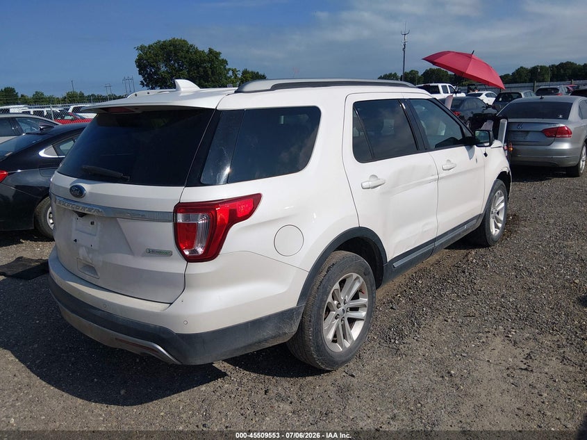 Vin: 1fm5k7dh6hgb03642, lot: 46007769, ford explorer xlt 20174