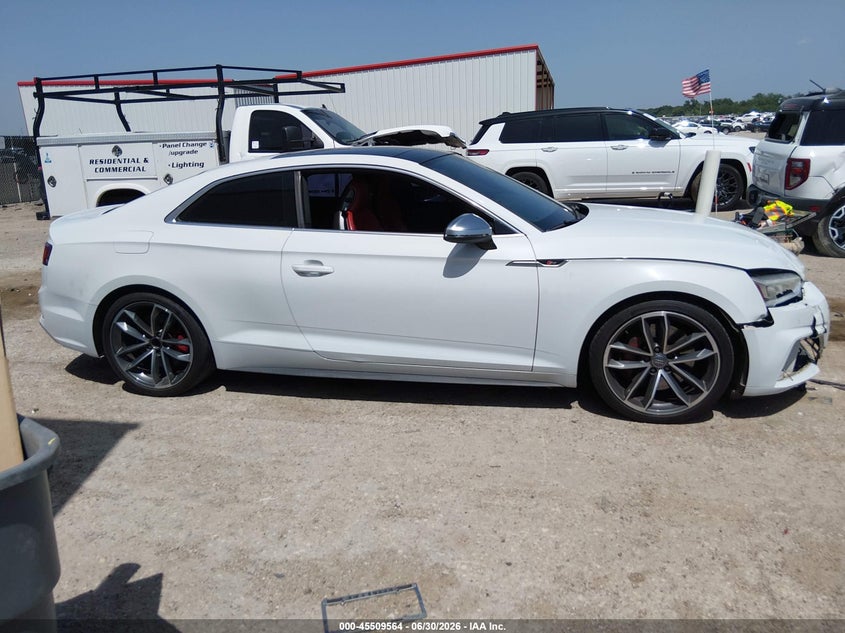 2018 Audi S5 3.0T Premium Plus VIN: WAUP4AF55JA024380 Lot: 45509564