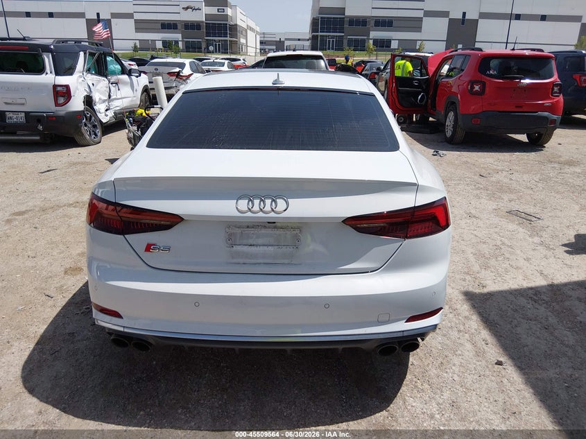2018 Audi S5 3.0T Premium Plus VIN: WAUP4AF55JA024380 Lot: 45509564