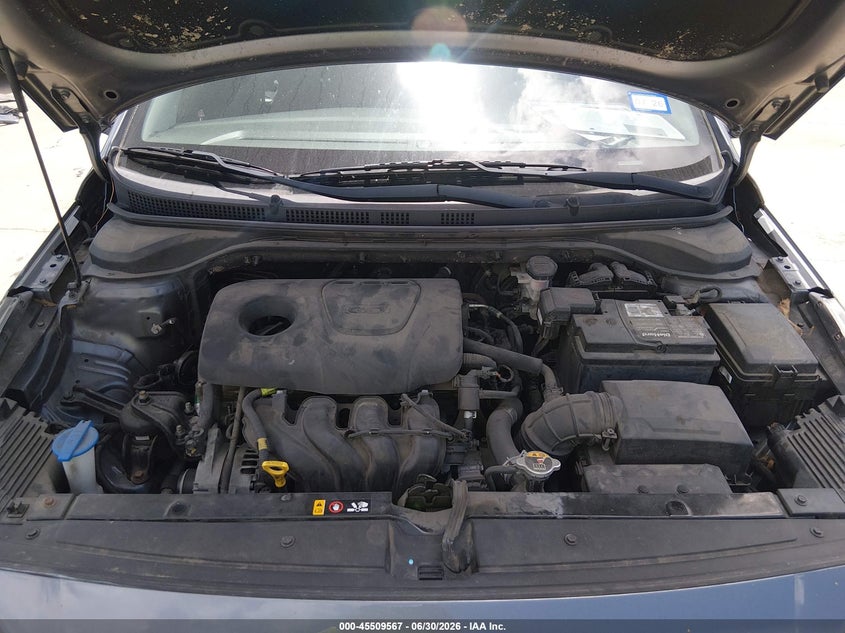2019 HYUNDAI ACCENT SEDAN 1.6L I-4 DI, DOHC, VVT, 130HP