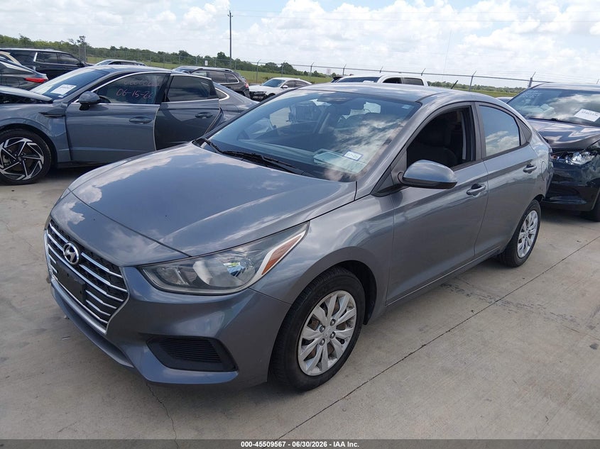 2019 HYUNDAI ACCENT SEDAN 1.6L I-4 DI, DOHC, VVT, 130HP