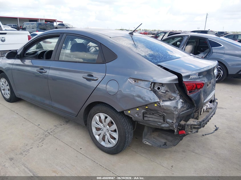 2019 HYUNDAI ACCENT SEDAN 1.6L I-4 DI, DOHC, VVT, 130HP