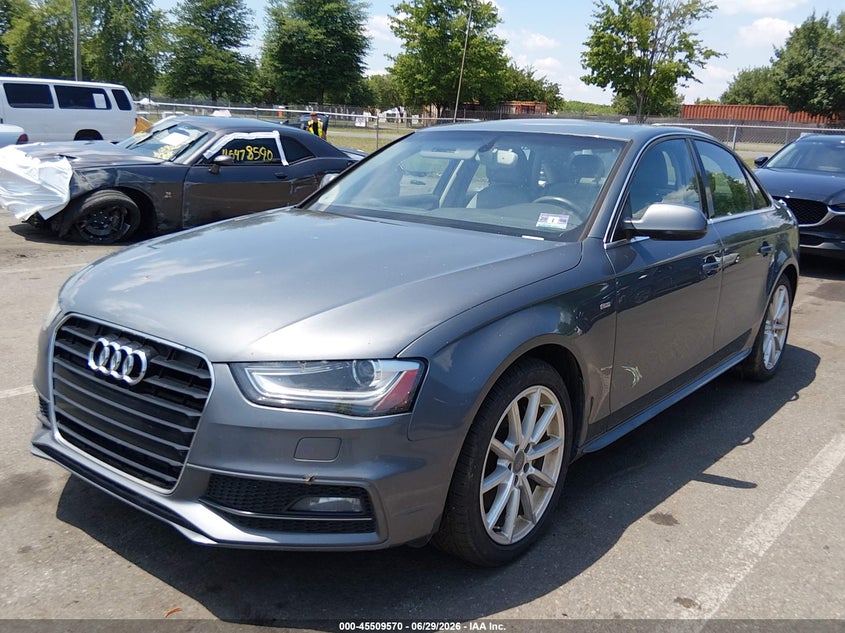 2014 Audi A4 2.0t Premium WAUFFAFL9EN026104 photo 1