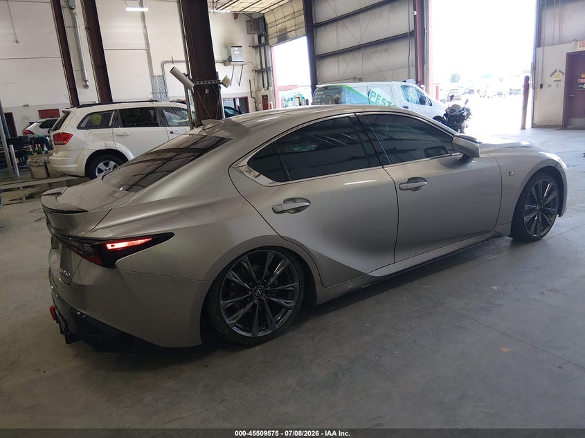 Vin: jthgz1b28m5044599, lot: 46007791, lexus is 350 f sport 20214