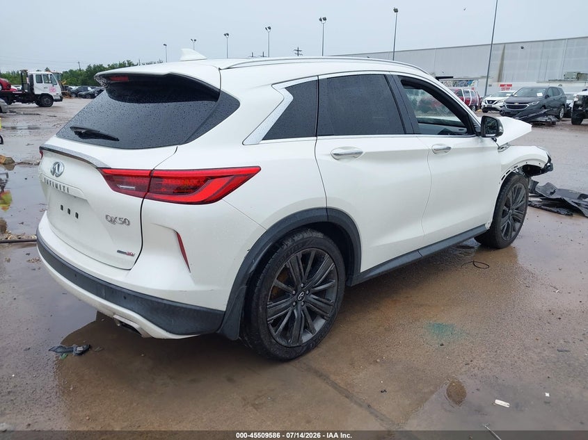Vin: 3pcaj5m30lf108689, lot: 46007802, infiniti qx50 essential awd 20204