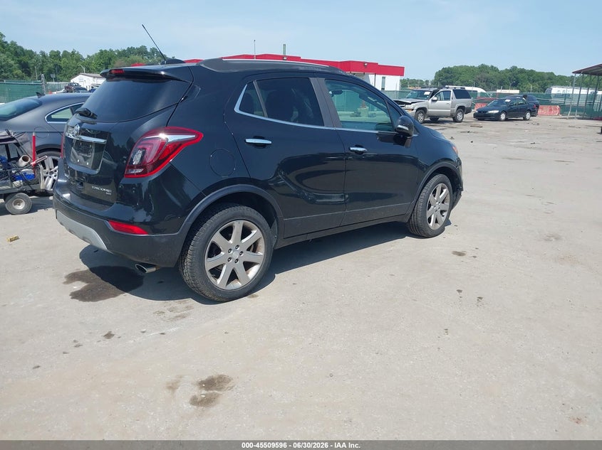 Vin: kl4cjfsb5hb199035, lot: 46007812, buick encore preferred ii 20174