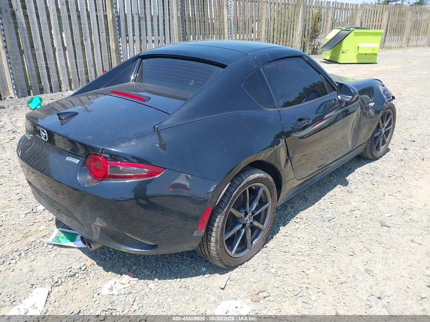 Vin: jm1ndam78k0308821, lot: 46007825, mazda mx-5 miata rf grand touring 20194