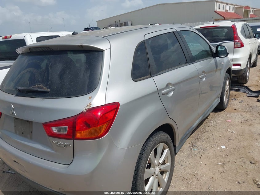 2013 MITSUBISHI OUTLANDER SPORT UTILITY VEHICLE 2.0L I-4 DOHC, VVT, 148HP