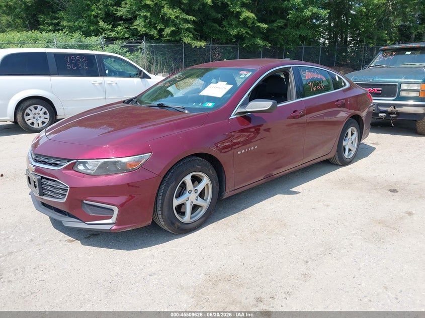 2016 Chevrolet Malibu 1fl 1G1ZC5ST0GF205353 photo 1