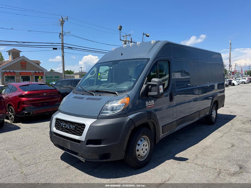 2020 Ram Promaster 3500 Cargo Van High Roof 159 Wb Ext 3C6URVJG7LE107047 photo 1