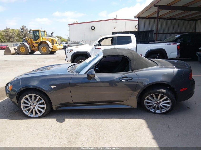 2018 Fiat 124 Spider Lusso VIN: JC1NFAEK3J0137856 Lot: 45509651