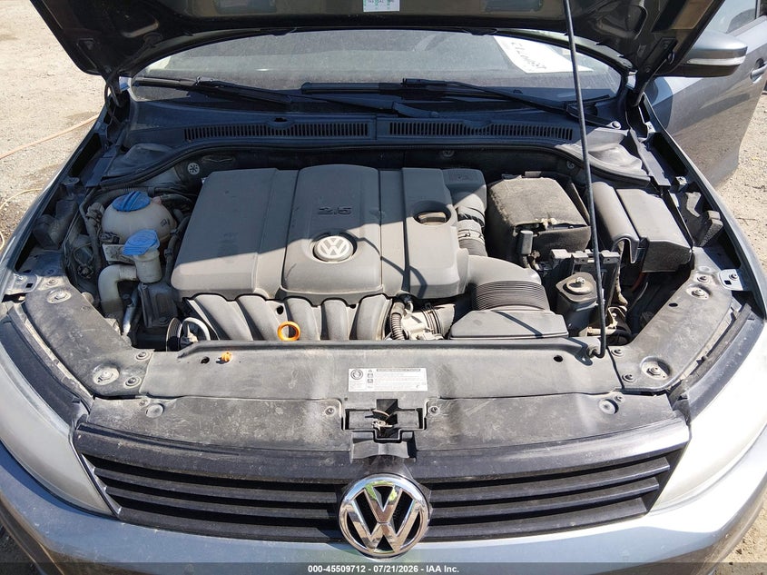 2011 Volkswagen Jetta 2.5L Se VIN: 3VWDZ7AJ9BM355088 Lot: 45509712