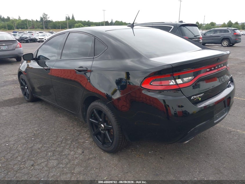 Vin: 1c3cdfbb1ed775477, lot: 46007969, dodge dart sxt 20143