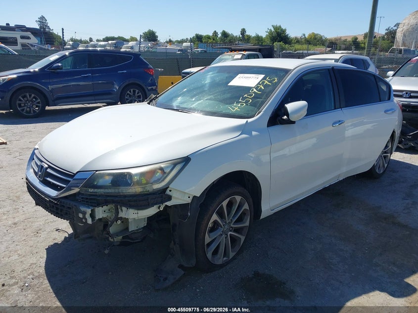 2014 Honda Accord Sport 1HGCR2F53EA099045 photo 1
