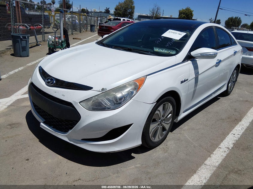 2015 Hyundai Sonata Hybrid Limited KMHEC4A42FA132620 photo 1