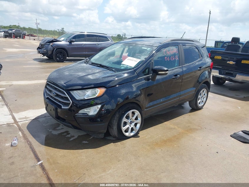Vin: maj3s2ge5kc275519, lot: 46008009, ford ecosport se 20192