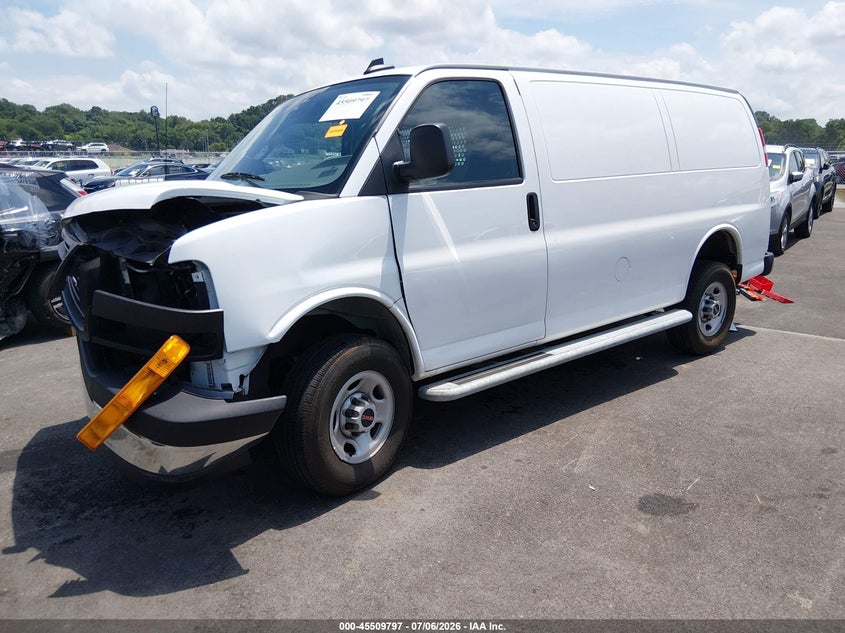 Vin: 1gtw7afp5r1200931, lot: 46008013, gmc savana cargo rwd 2500 regular wheelbase work van 20242