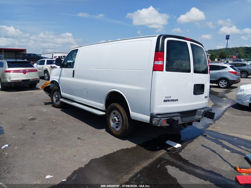 Vin: 1gtw7afp5r1200931, lot: 46008013, gmc savana cargo rwd 2500 regular wheelbase work van 20243