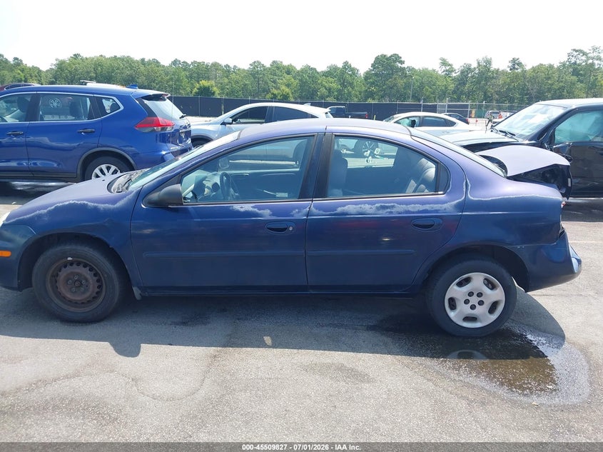 2002 Dodge Neon VIN: 1B3ES26C92D586661 Lot: 45509827