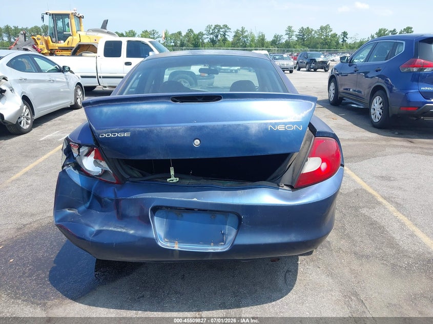 2002 Dodge Neon VIN: 1B3ES26C92D586661 Lot: 45509827