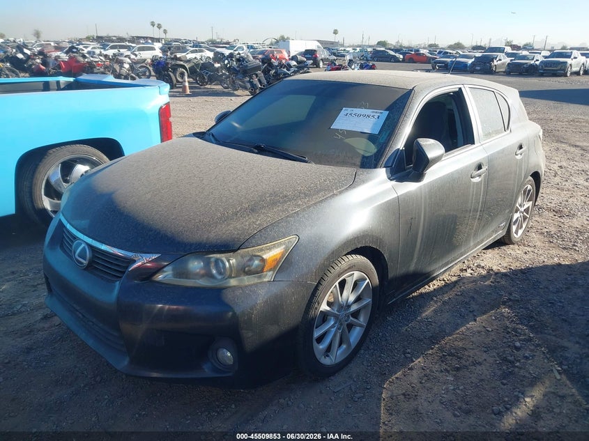 Vin: jthkd5bh9b2031105, lot: 46008069, lexus ct 200h premium 20112