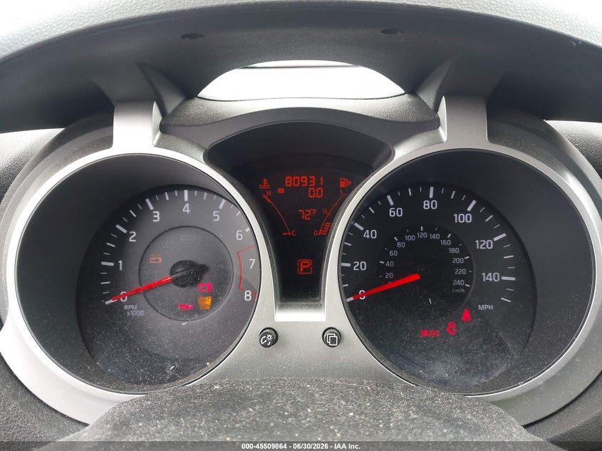 2012 Nissan Juke Sv VIN: JN8AF5MR9CT117995 Lot: 45509864