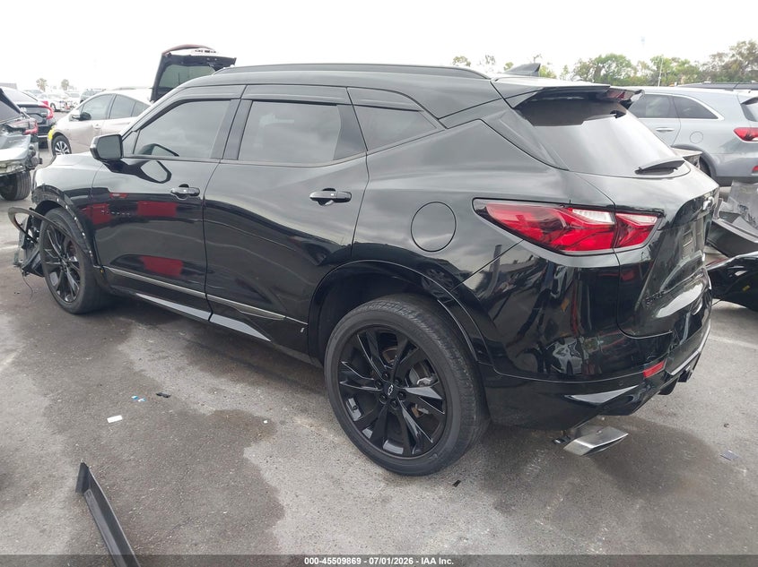 Vin: 3gnkbersxls686427, lot: 46008085, chevrolet blazer fwd rs 20203