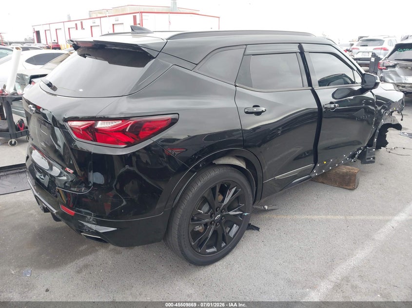Vin: 3gnkbersxls686427, lot: 46008085, chevrolet blazer fwd rs 20204