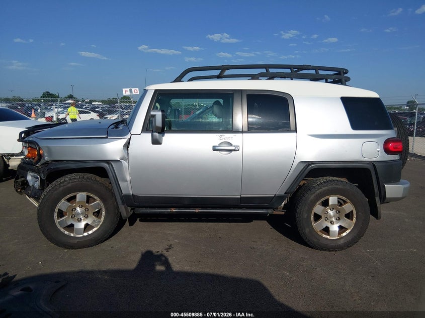 2008 Toyota Fj Cruiser VIN: JTEBU11FX8K052513 Lot: 45509885