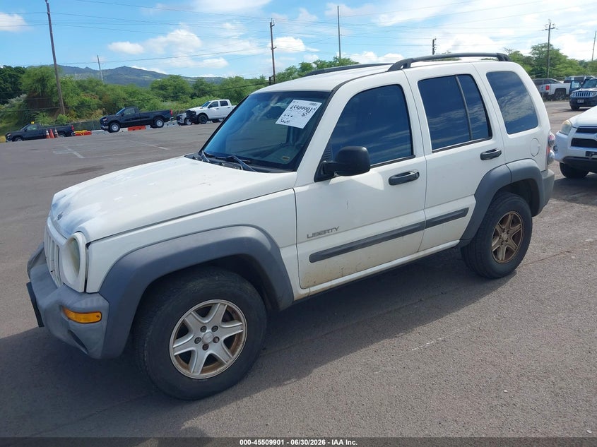 2004 JEEP LIBERTY auction photo 2