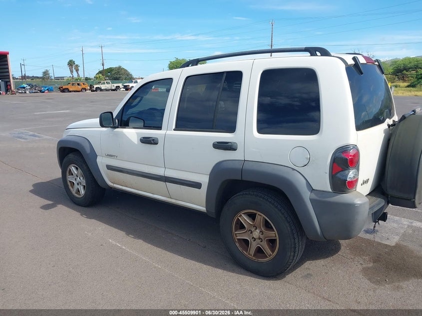 2004 JEEP LIBERTY auction photo 3
