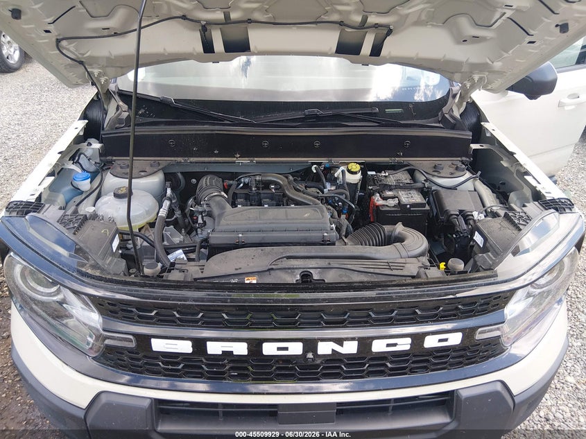 2025 Ford Bronco Sport Outer Banks VIN: 3FMCR9CN2SRE97260 Lot: 45509929