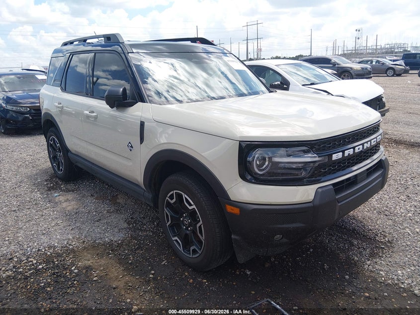 Vin: 3fmcr9cn2sre97260, lot: 46008145, ford bronco sport outer banks 2025 img_1