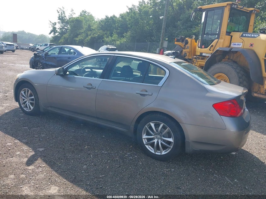 2008 INFINITI G35X auction photo 3