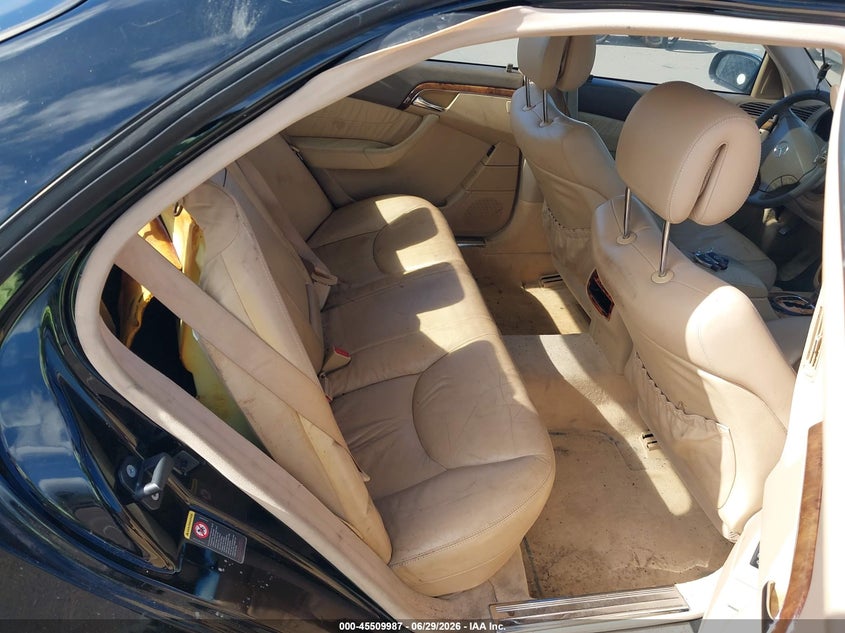 2004 MERCEDES-BENZ S 500 auction photo 8