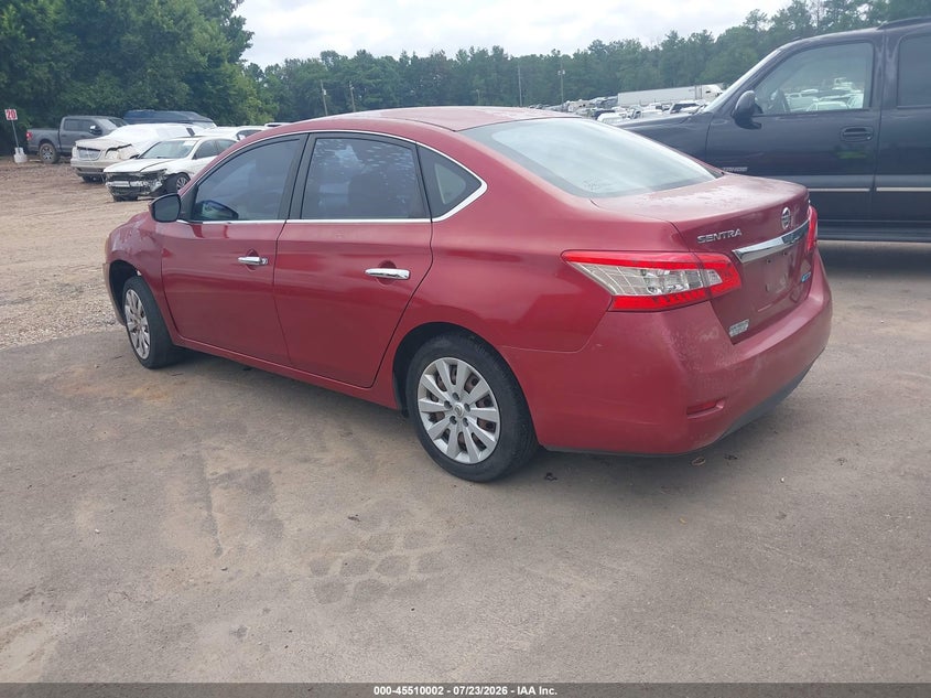 2014 NISSAN SENTRA auction photo 3