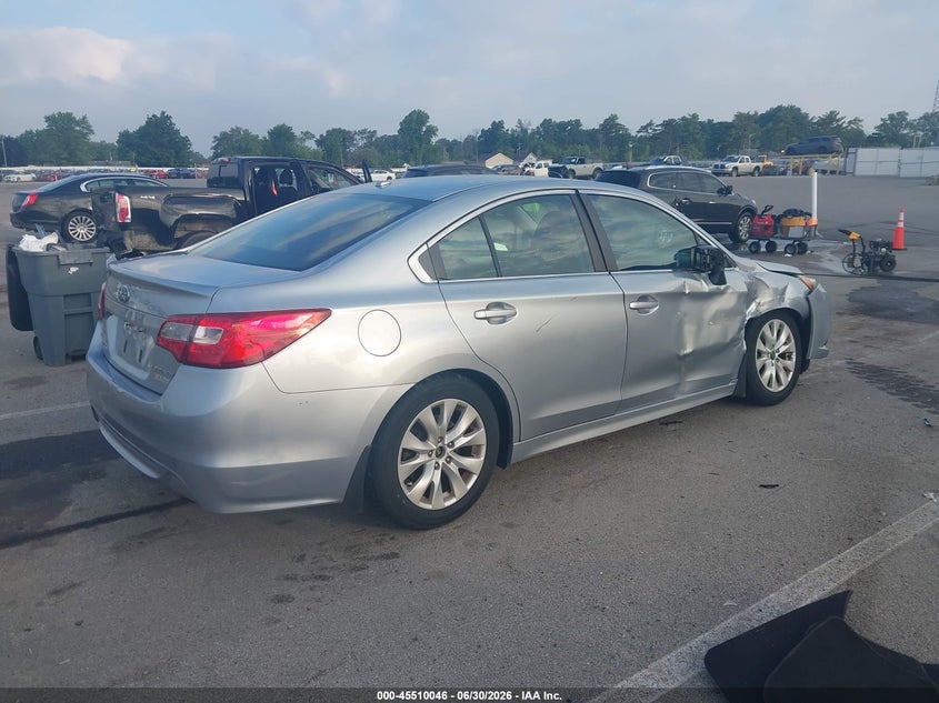 Vin: 4s3bnad63f3031183, lot: 46008262, subaru legacy 2.5i premium 20154