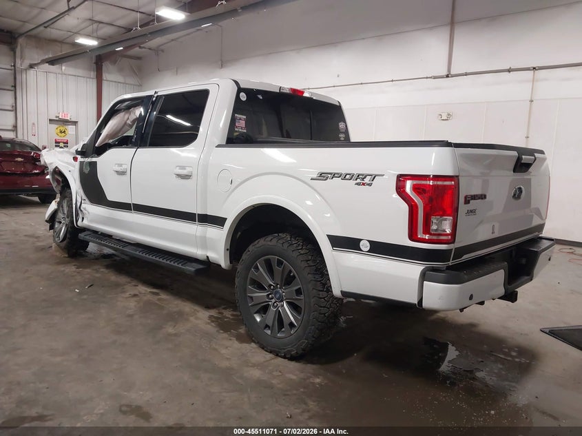 2017 FORD F-150 PICKUP 3.5L V6 FI DOHC 24V NF4