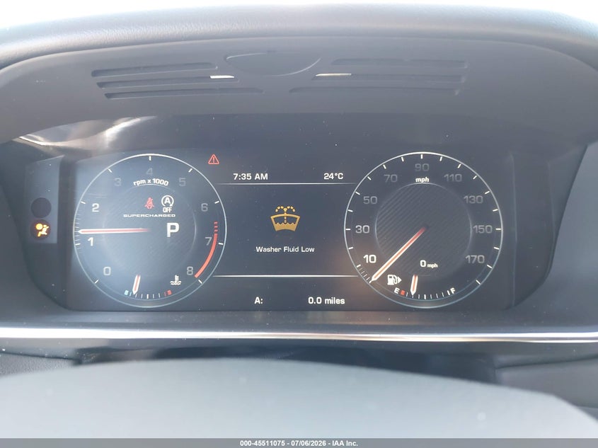 2015 Land Rover Range Rover Sport 5.0L V8 Supercharged VIN: SALWR2TFXFA612827 Lot: 45511075
