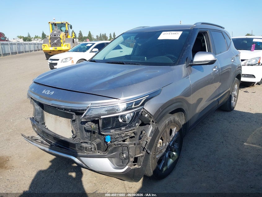 2022 KIA SELTOS SPORT UTILITY VEHICLE 2.0L I-4 DOHC, VVT, 146HP
