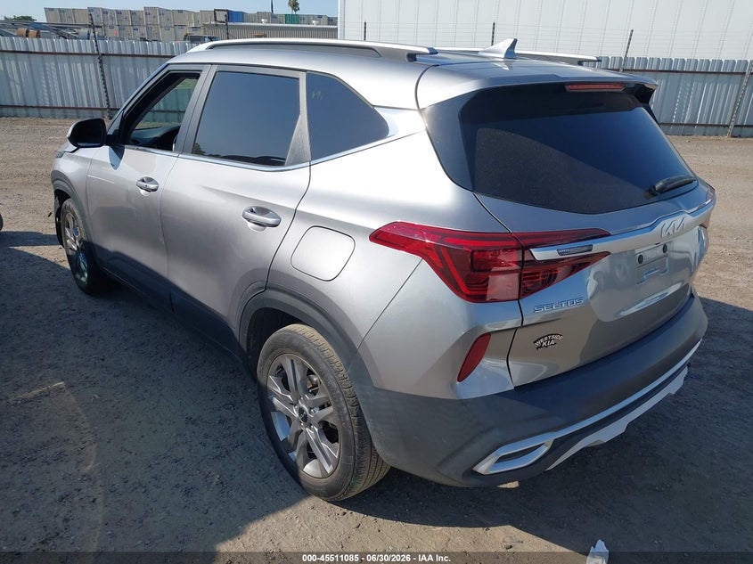 2022 KIA SELTOS SPORT UTILITY VEHICLE 2.0L I-4 DOHC, VVT, 146HP