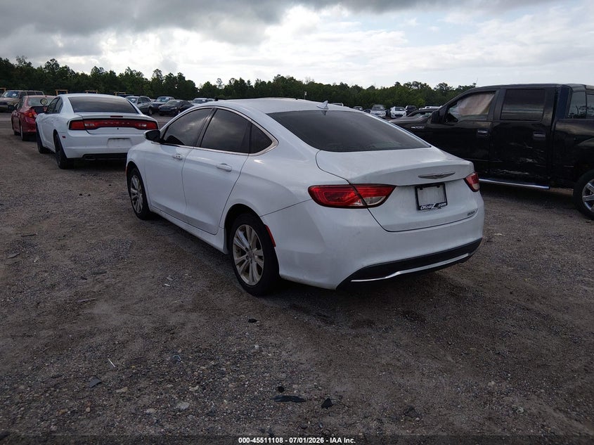 2016 CHRYSLER 200 auction photo 3