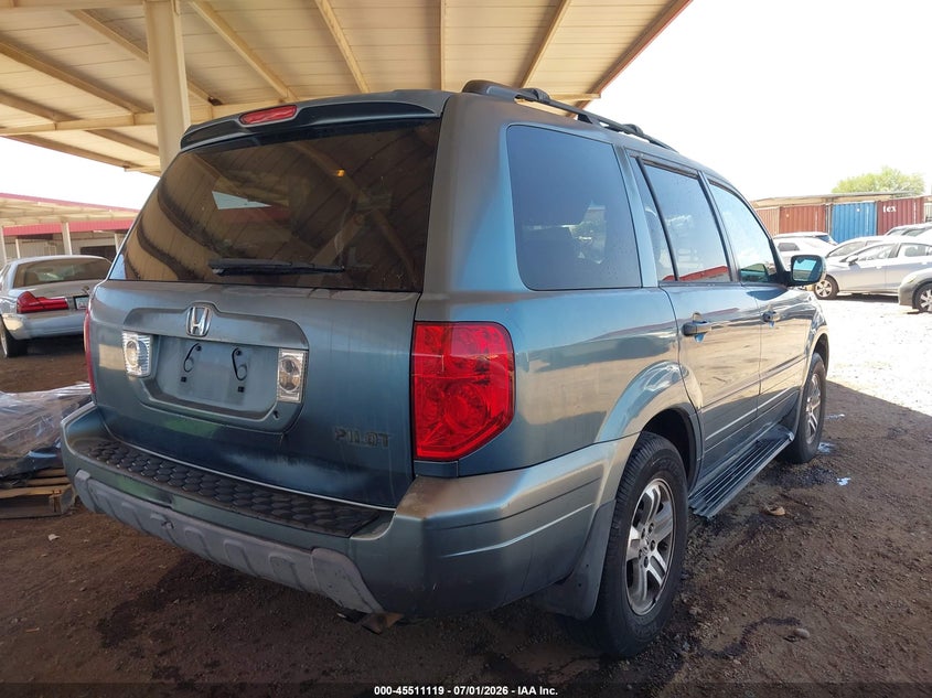 2005 HONDA PILOT SPORT UTILITY VEHICLE 3.5L V-6 VVT, 255HP